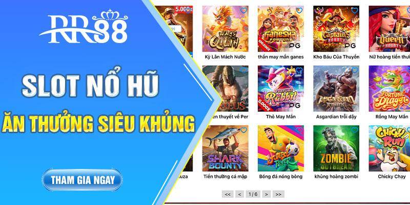 Trải nghiệm thắng lớn Slot nổ hũ đầy màu sắc